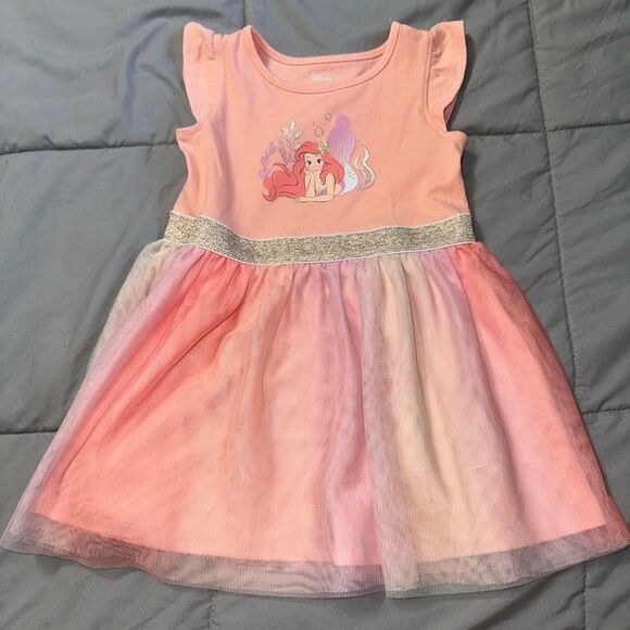 18m Ariel the little mermaid tulle dress Disney by jumping beans like new - Picture 1 of 2